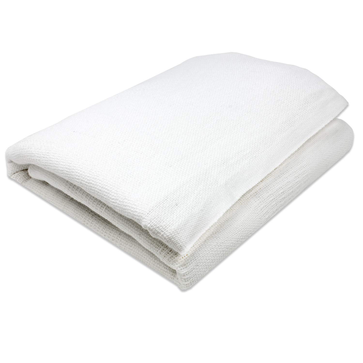 EverOne White Cotton Thermal Blanket, 66” x 90” EverOne White Cotton Thermal Blanket, 66” x 90”