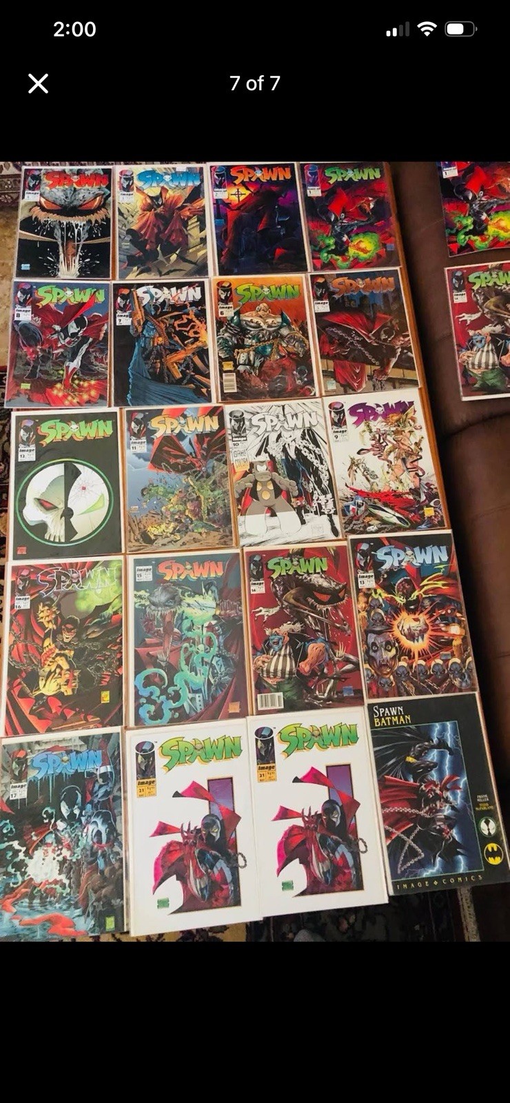 27 vintage Spawn Comic Books Excellent Condition Never Out Of Plastic Bag 27 vintage Spawn Comic Books Excellent Condition Never Out Of Plastic Bag