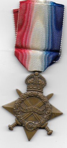 1914/15 STAR. DEVONSHIRE REGIMENT.