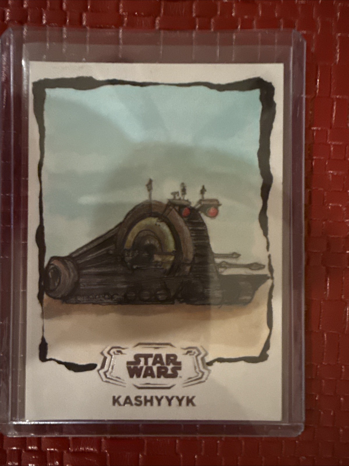 2024 Topps Star Wars Hyperspace Sketch Card 1/1 Corporate Alliance Tank Driod 2024 Topps Star Wars Hyperspace Sketch Card 1/1 Corporate Alliance Tank Driod