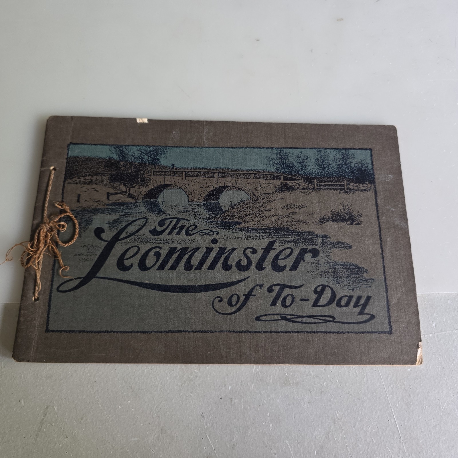 1907 Leominster Massachusetts of To Day Book Original Rare