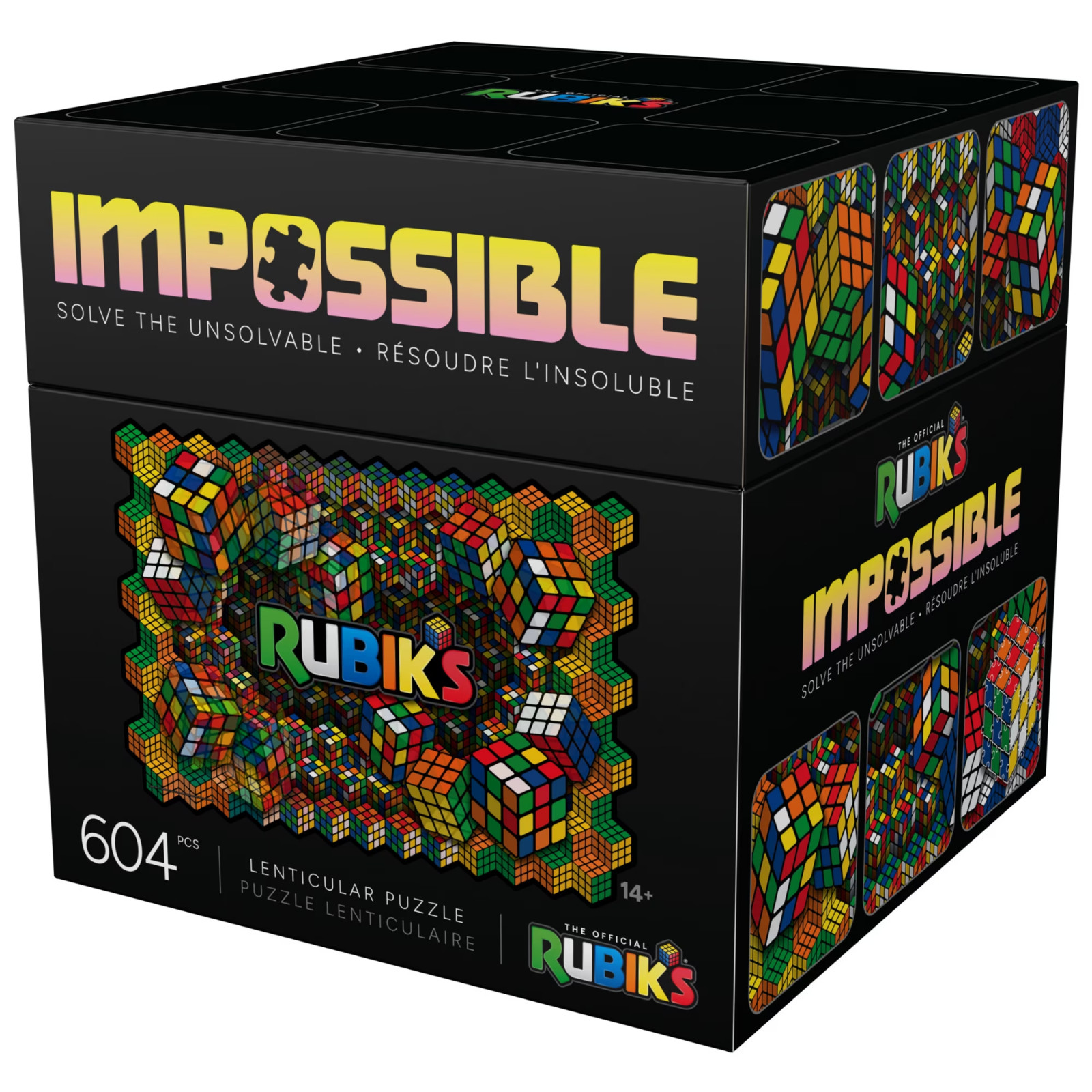 Spin Master, Rubik’s Impossible Puzzle, 500-Piece Lenticular Puzzle, Ages 12+ Spin Master, Rubik’s Impossible Puzzle, 500-Piece Lenticular Puzzle, Ages 12+