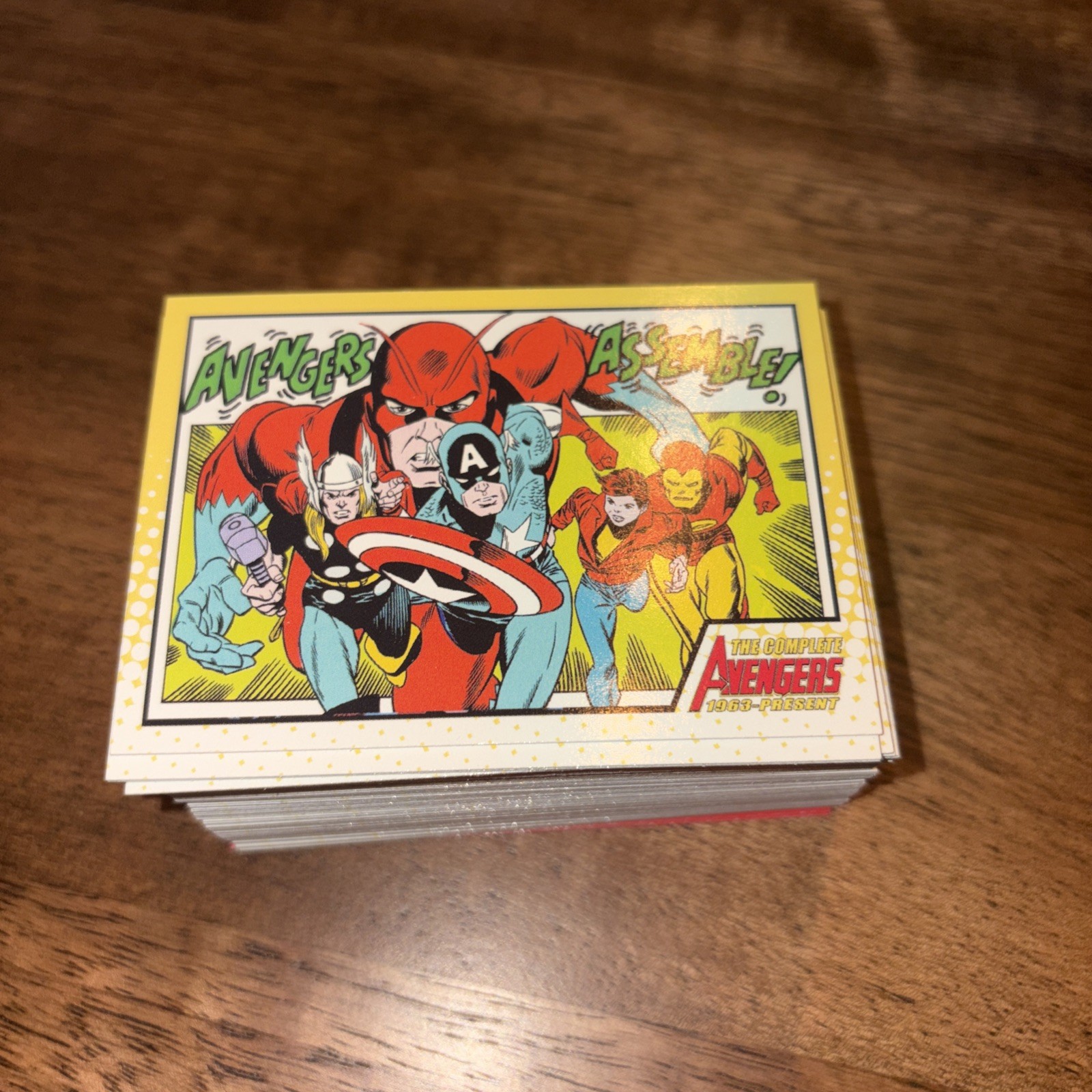 THE COMPLETE AVENGERS 1963 - PRESENT 2006 RITTENHOUSE BASE CARD SET 81 MARVEL THE COMPLETE AVENGERS 1963 - PRESENT 2006 RITTENHOUSE BASE CARD SET 81 MARVEL