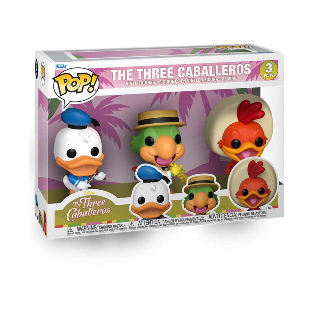 Funko Pop Disney: The Three Caballeros 3-Pack