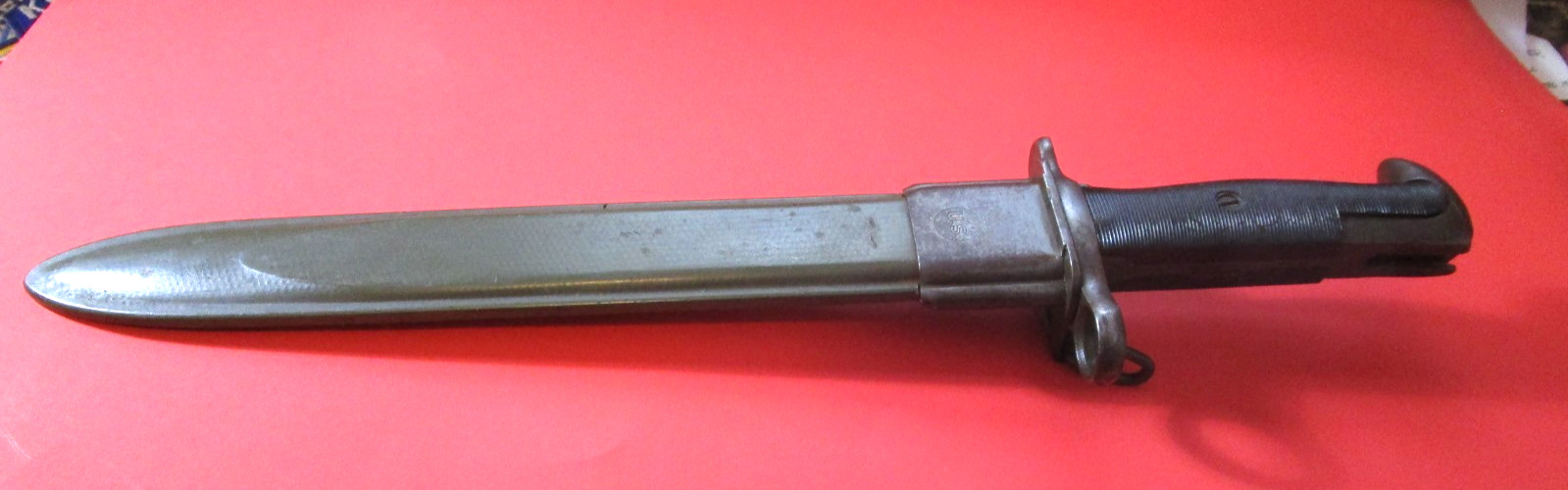 Original WW2 M1 Garand 1942 AFH Bayonet With Scabbard