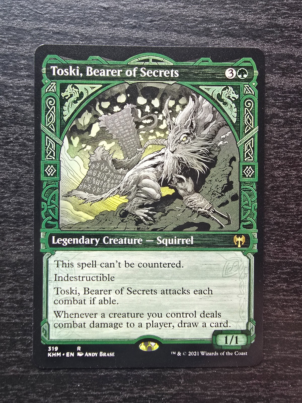 MTG Toski, Bearer of Secrets - KHM - 319 MTG Toski, Bearer of Secrets - KHM - 319