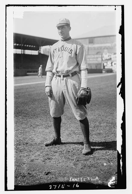 Photo:St. Louis MO Del Pratt 1912 Baseball Second Baseman Cardinals