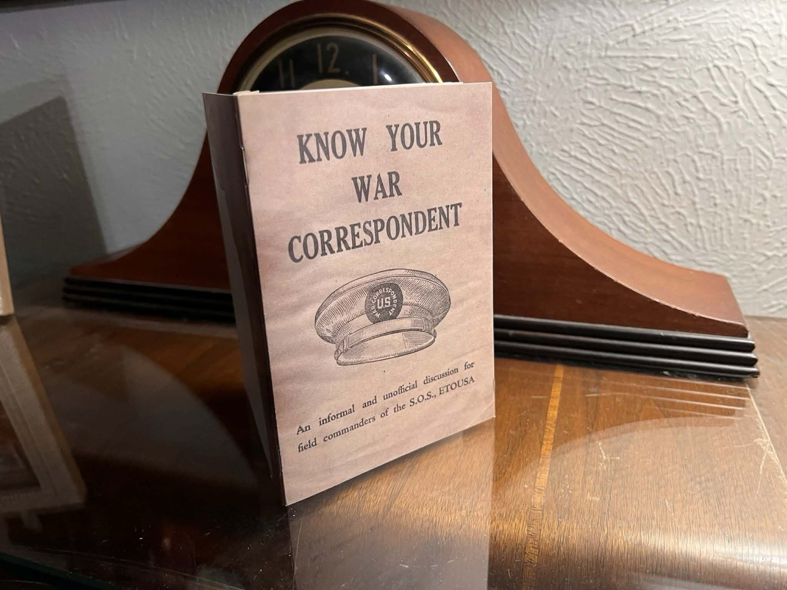 Know Your War Correspondent WW2 pamphlet REPRINT 5/1944 Know Your War Correspondent WW2 pamphlet REPRINT 5/1944
