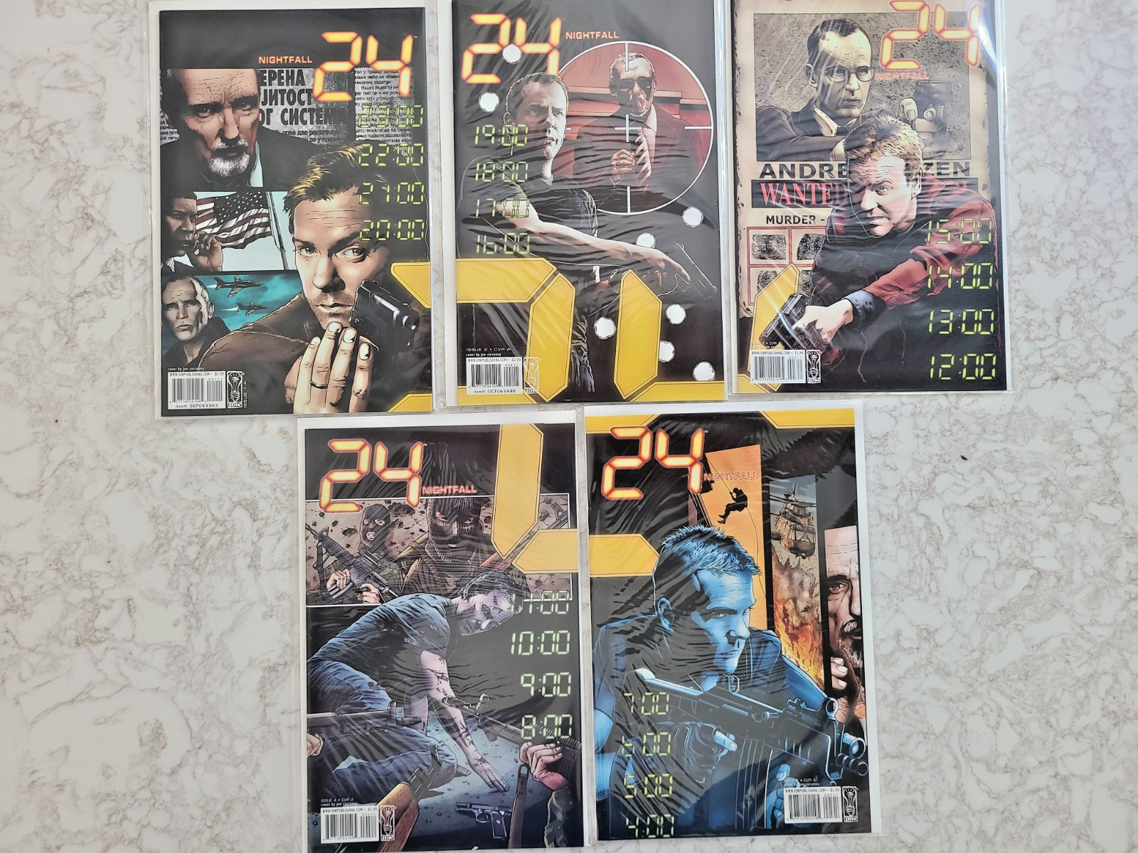 24: Nightfall - Complete #1-5 IDW Comics 2006 NM 24: Nightfall - Complete #1-5 IDW Comics 2006 NM