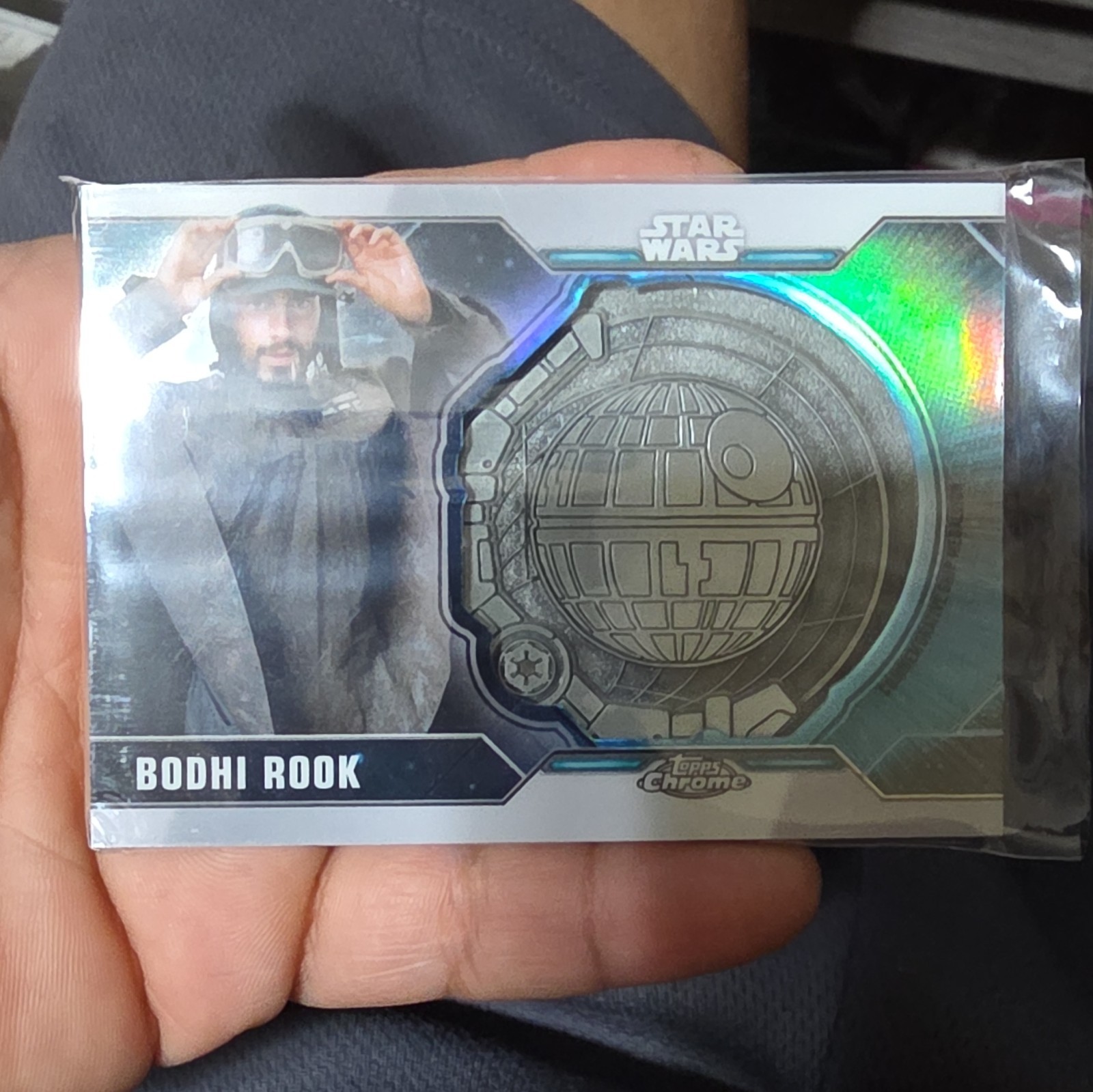 Topps 2016 Chrome Star Wars Ship Medallion Bodhi Rook SM-BR /99 Insert
