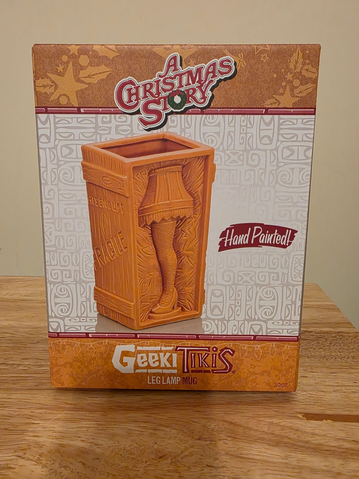 Geeki Tikis A Christmas Story Leg Lamp Ceramic Mug | Holds 30 Ounces