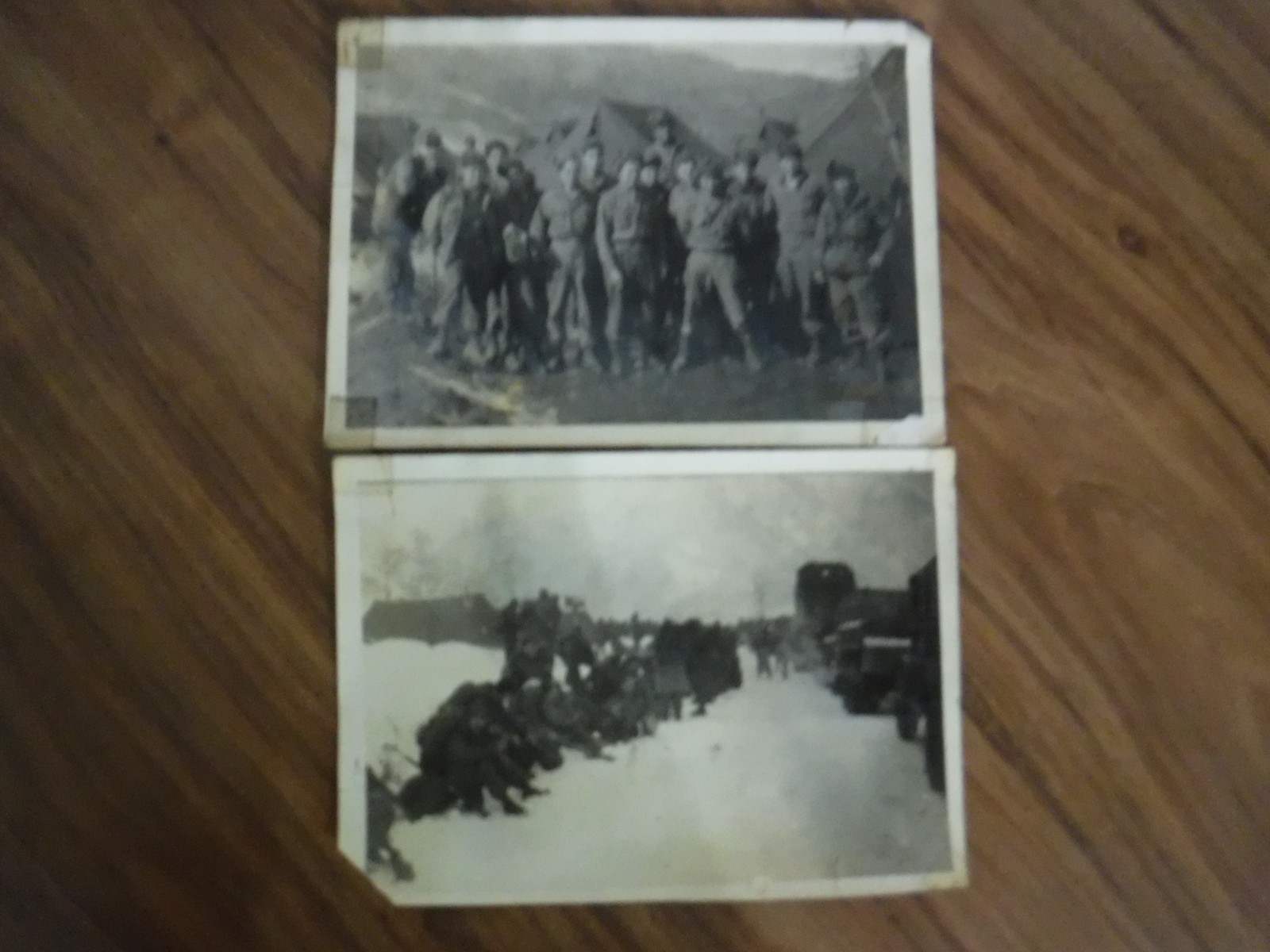 2 vintage Korean War original black & white photos Army/USA/Military/50\'s