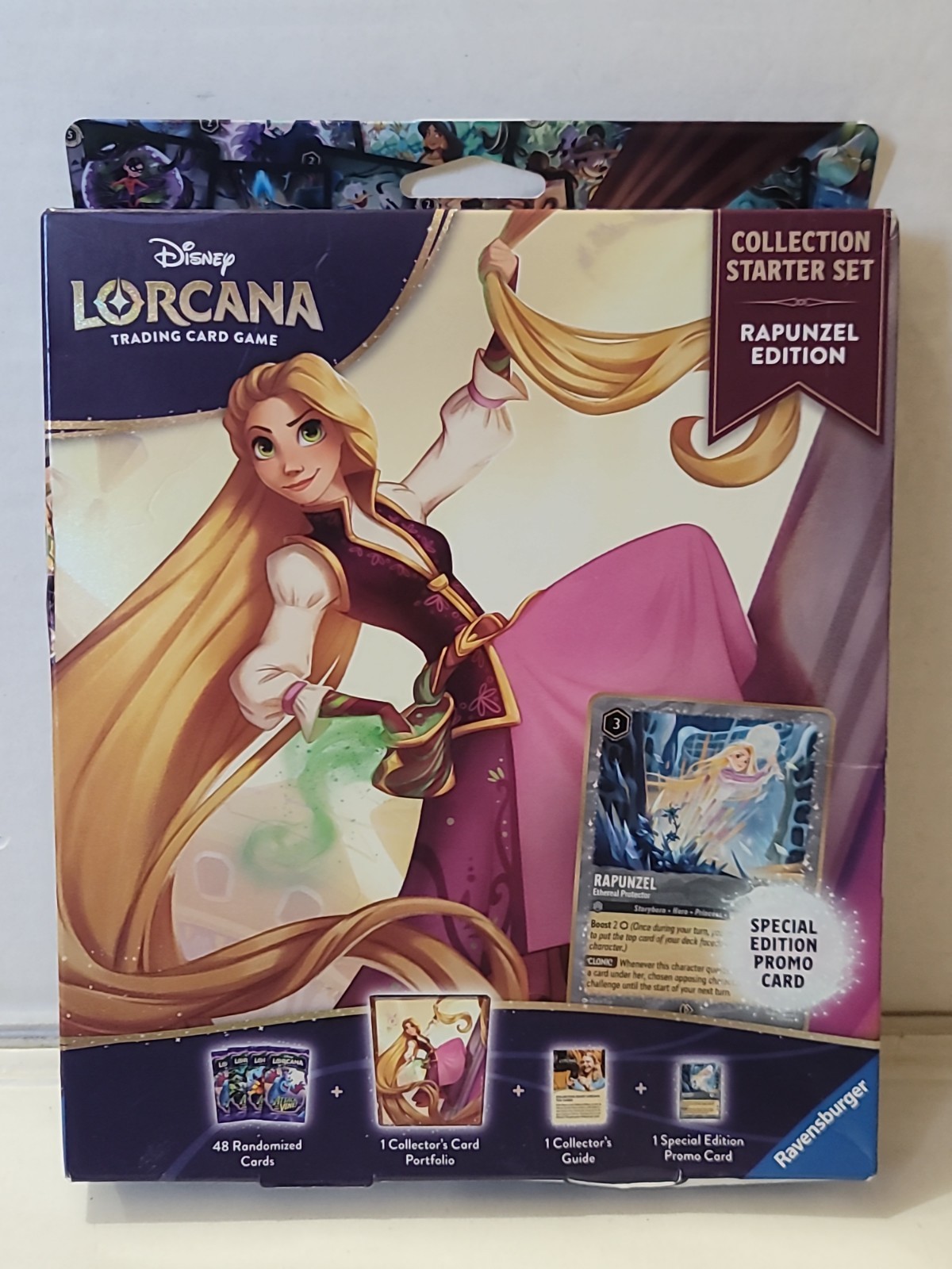 Disney Lorcana: Collection Starter Set Rapunzel Edition  4x Booster Packs Sealed