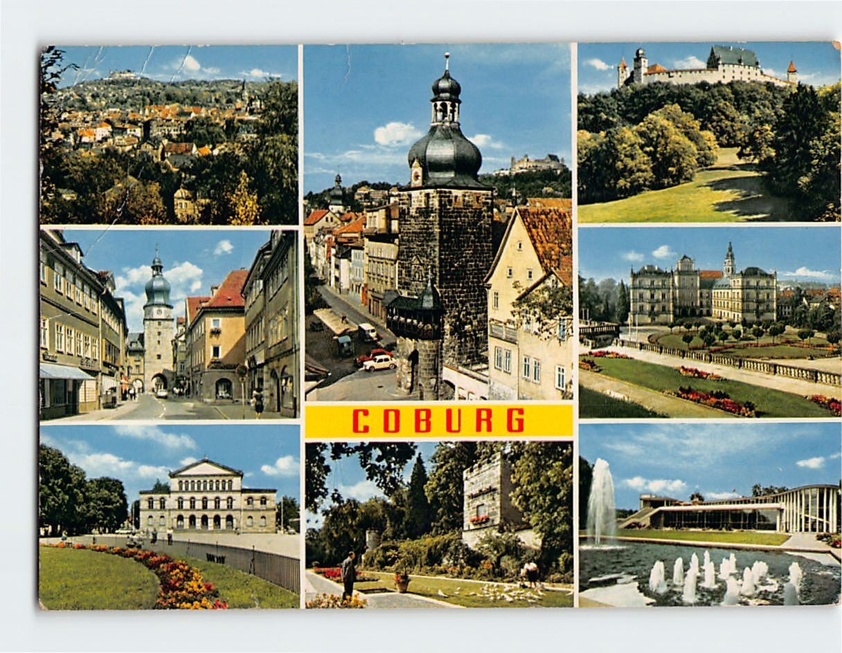 Postcard Coburg Germany