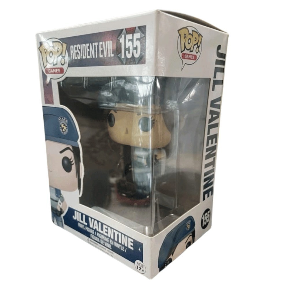 FUNKO POP Resident Evil Jill Valentine #155 Vinyl Figure with Box Unbranded Col