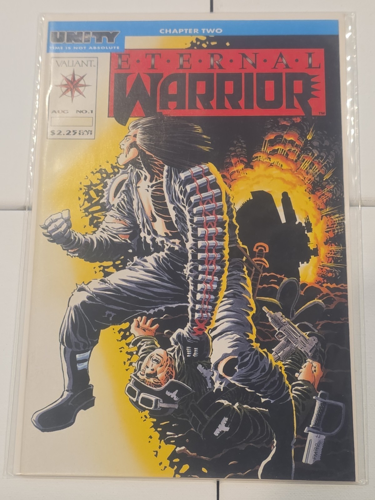 Valiant Comics Eternal Warrior  Chapter 2   1992  Aug  #1  No. 1   New Condition