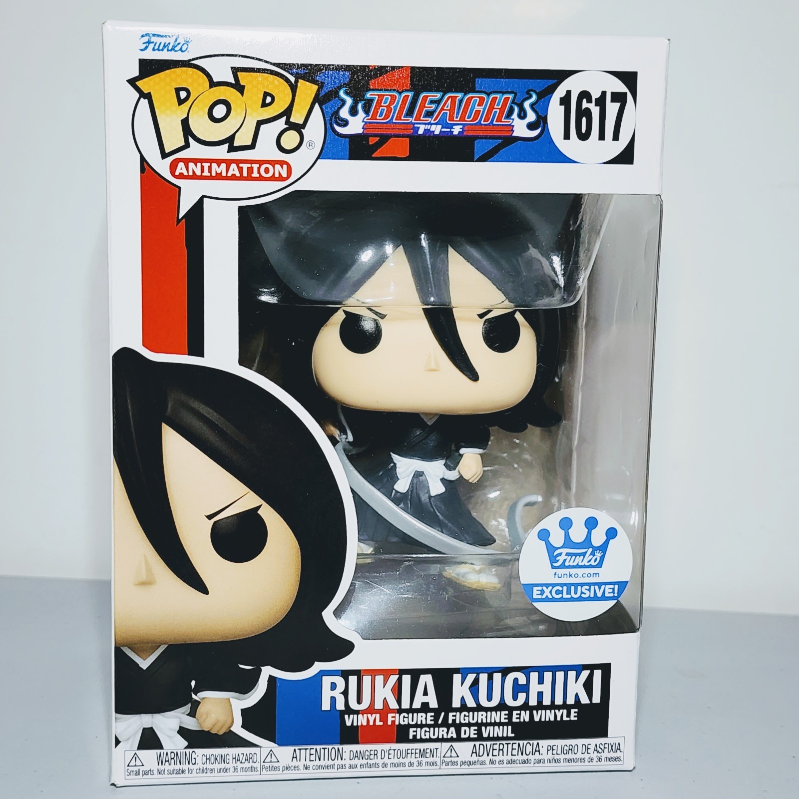 Funko Pop: Bleach - Rukia Kuchiki #1617 Funko Shop Exclusive w/ Protector Funko Pop: Bleach - Rukia Kuchiki #1617 Funko Shop Exclusive w/ Protector