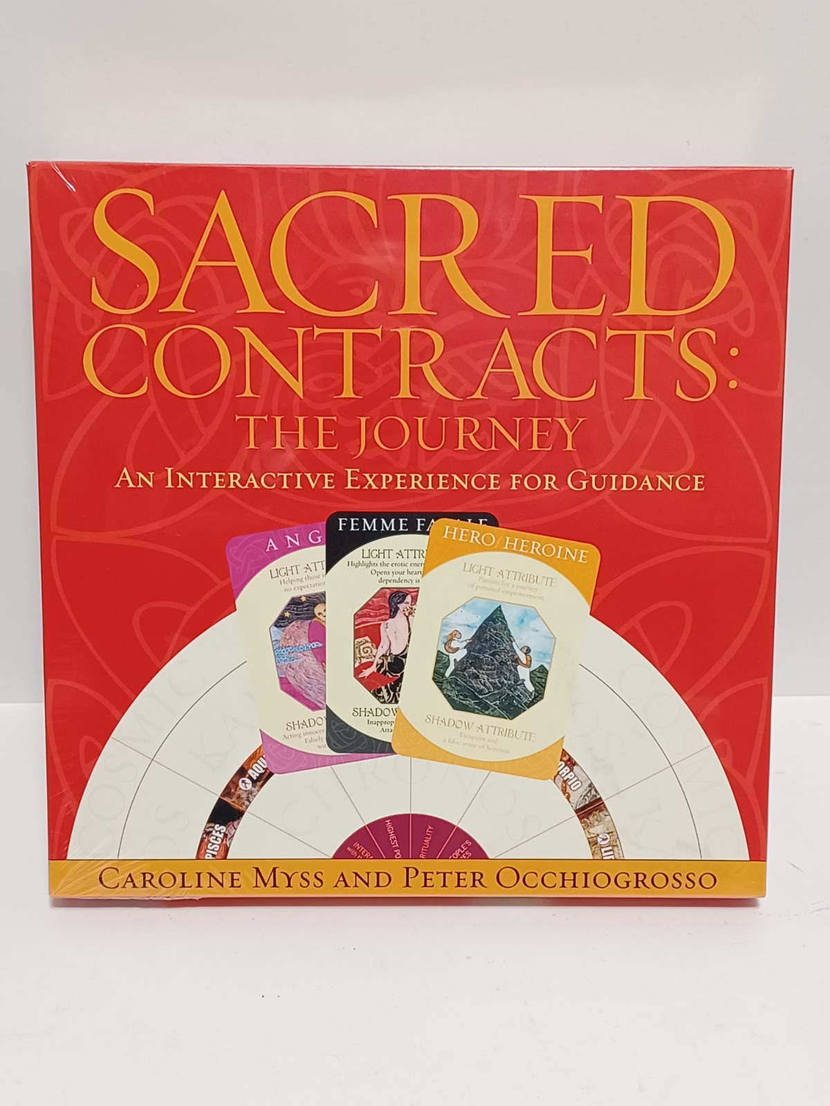 NEW ~ Sacred Contracts the Journey Interactive Tarot Cards Board Game ~ SEALED