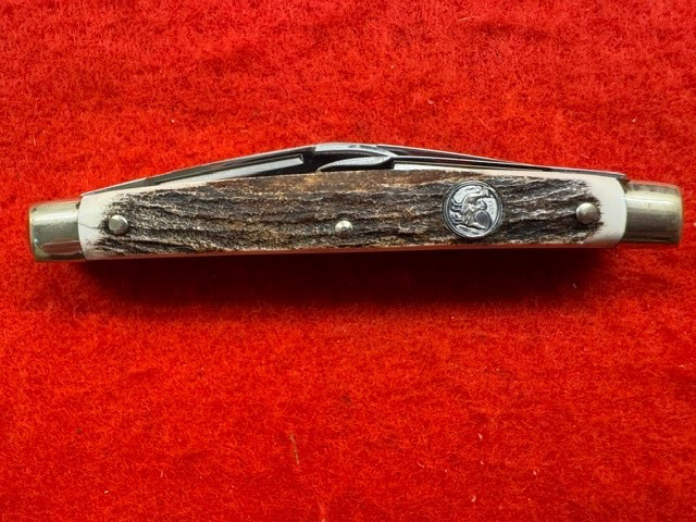 VINTAGE STAG SCALED BERTRAM HEN & ROSTER 114 DS 4 BLADE CONGRESS (331)