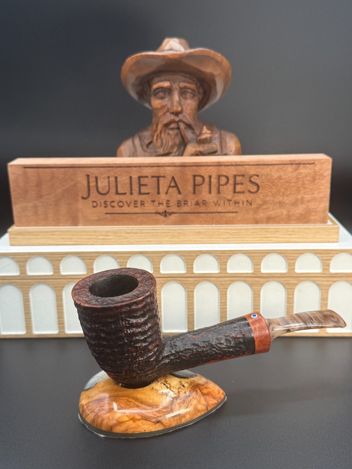 Ardor Urano 2017 D Estate Tobacco Pipe Fatta A Mano Italy Handmade Rusticated
