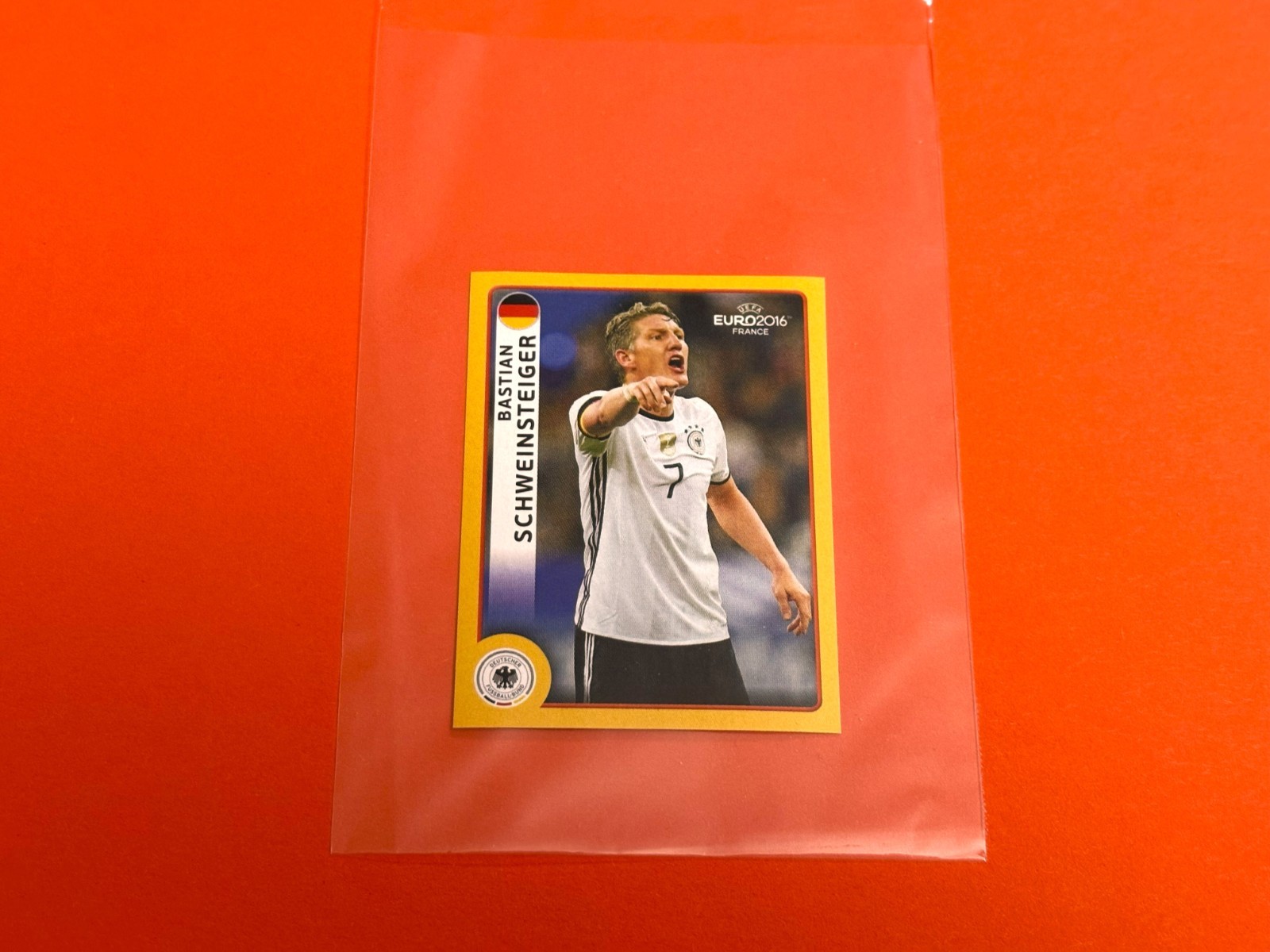 Panini Euro 2016 France Euro 2016 McDonalds Bastian Schweinsteiger