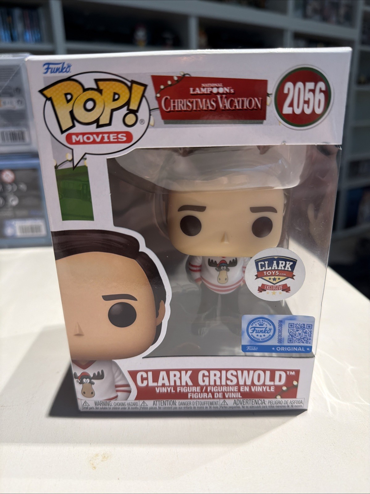 Funko Pop Vinyl: National Lampoon\'s Christmas Vacation - Clark Griswold 2056 Funko Pop Vinyl: National Lampoon\'s Christmas Vacation - Clark Griswold 2056