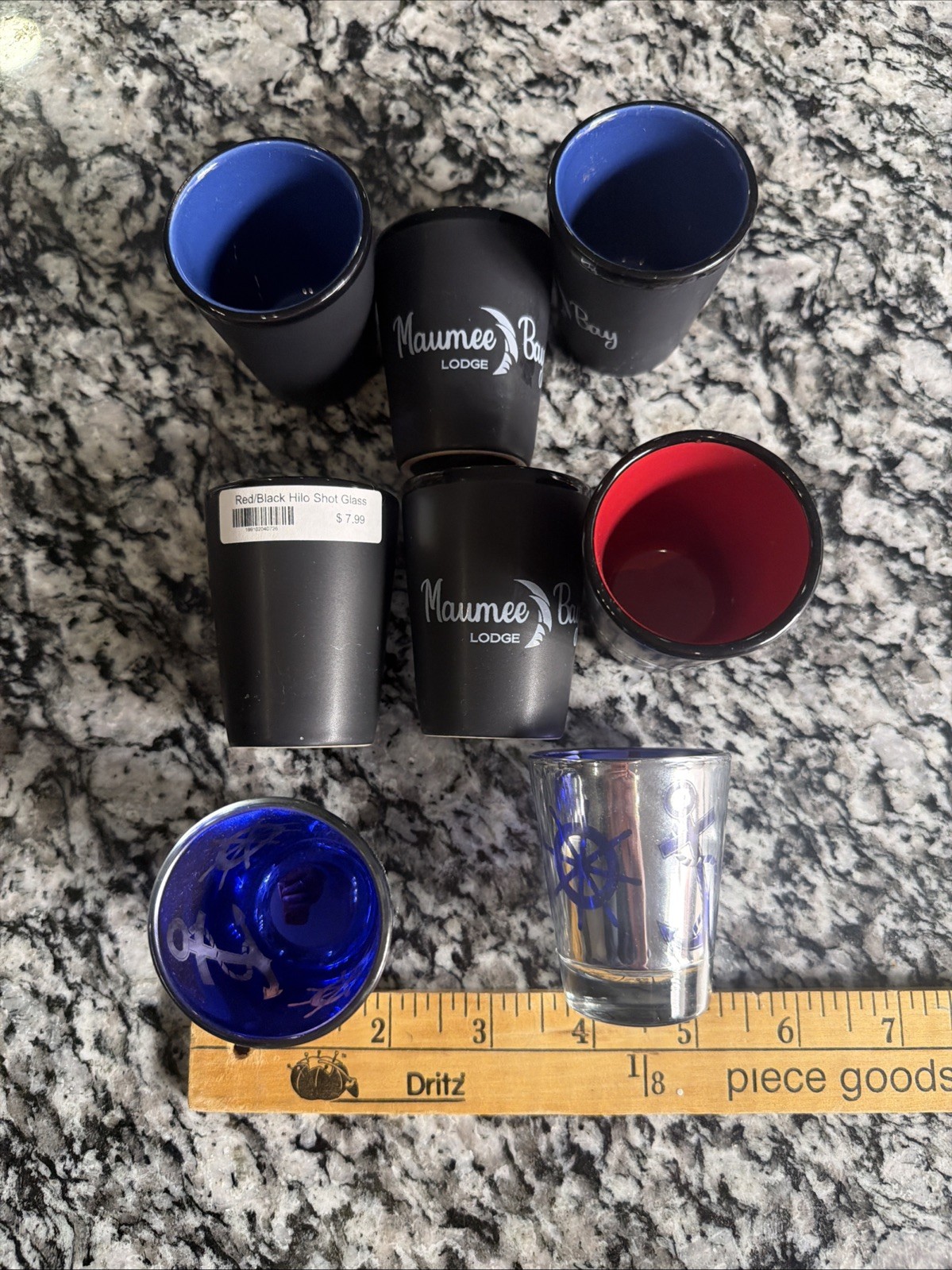 Shot Glasses from Maumee Bay Lodge. $7.99 Each New. Set Of 8. Shot Glasses from Maumee Bay Lodge. $7.99 Each New. Set Of 8.
