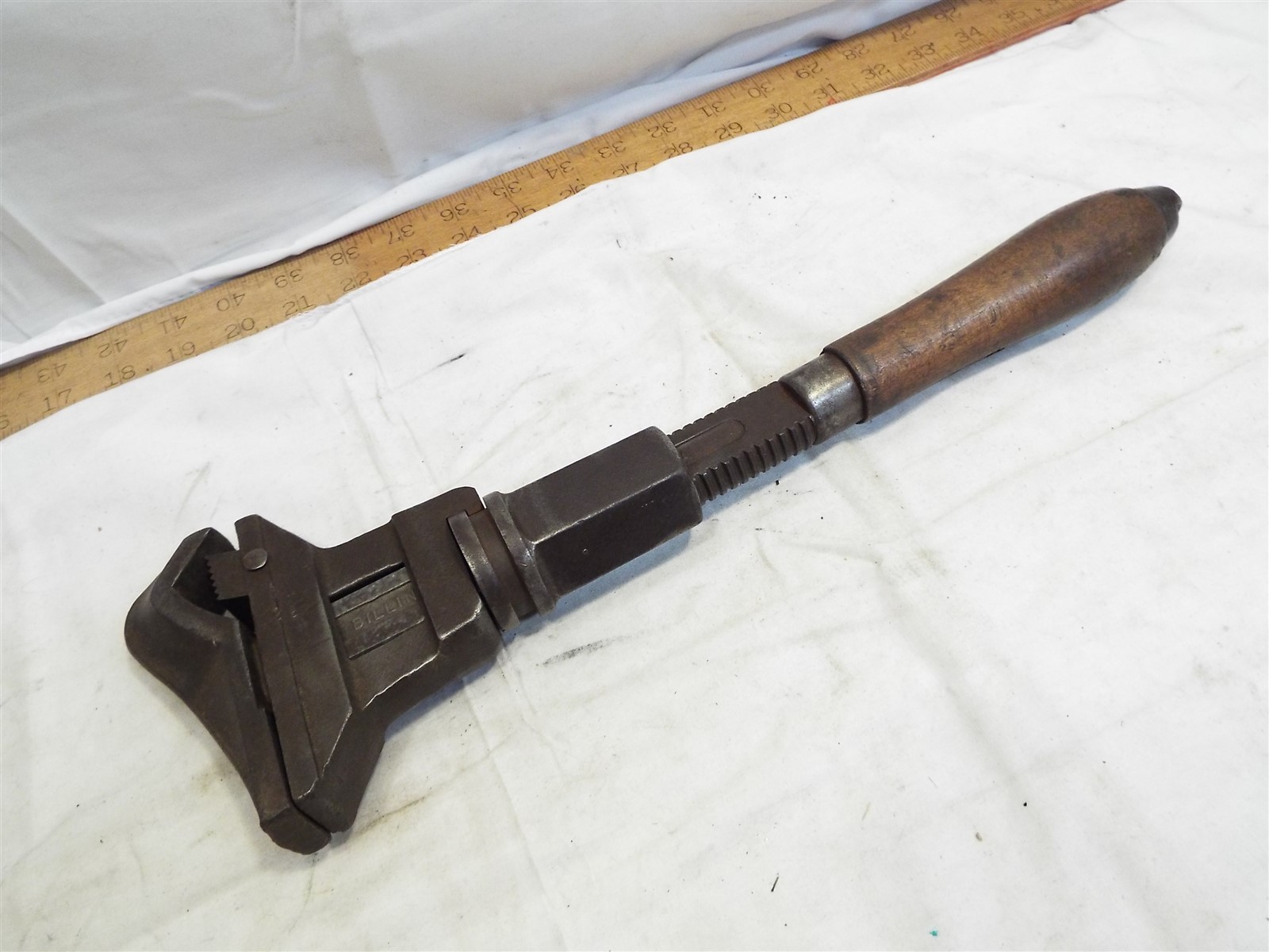 Early Combination Adjustable Wrench Bemis & Call Pipe Hammer Billings