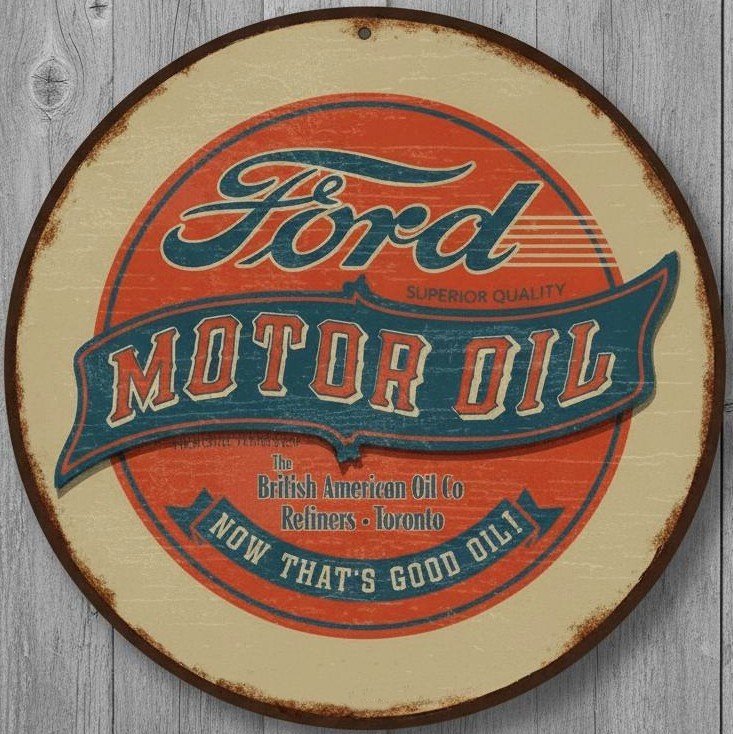Ford Motor Oil 12