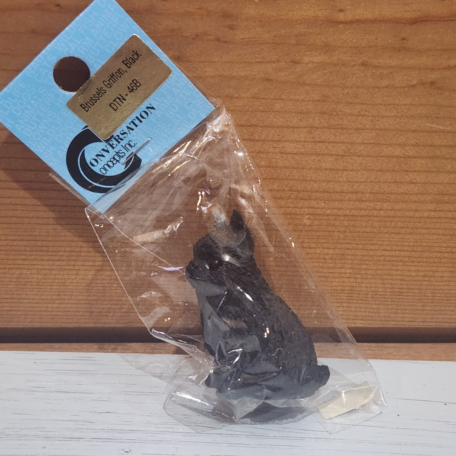 Conversation Concepts Brussels Griffon Dog Mini Hand Painted Figurine Black NEW Conversation Concepts Brussels Griffon Dog Mini Hand Painted Figurine Black NEW