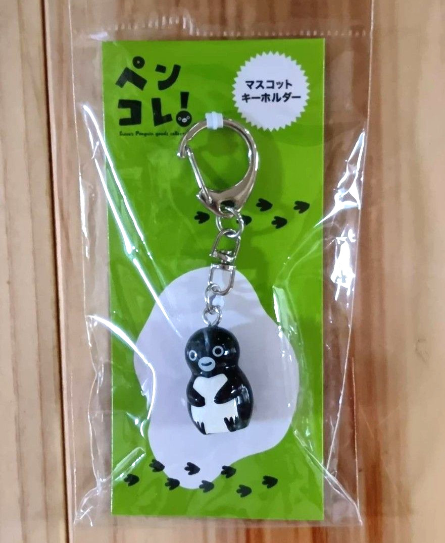 Suica Penguin Mascot Charm Keychain JR Japan Collectible New Rare