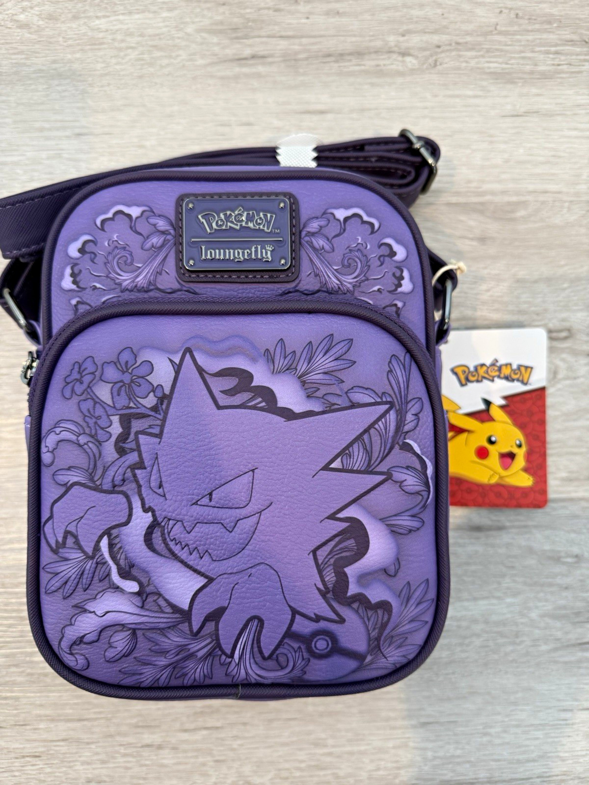 Loungefly Pokémon Haunter Purple Crossbody Bag New