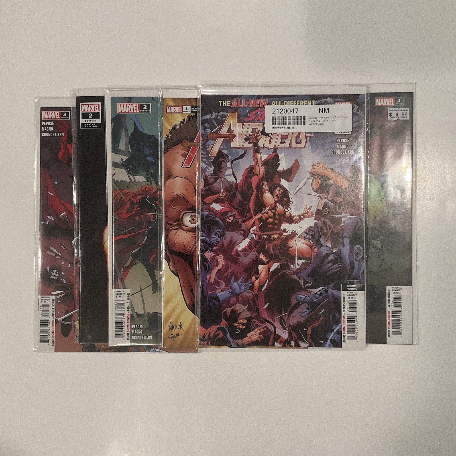 Savage Avengers Volume 2 Lot (1 Is 2nd Print) 2 3 4 5 6 7 8 9 10 Nm 2022 Marvel