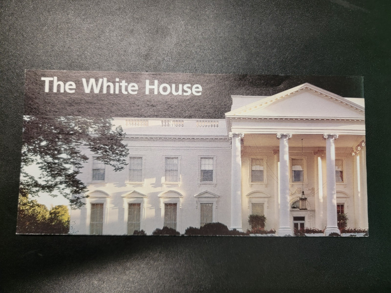 The White House NPS UniGrid - Brochure/Map  - NEWEST Printing