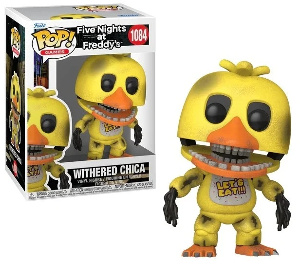 BOX DAMAGED Funko Pop Games: Five Nights At Freddy\'s (FNAF) - Withered Chica