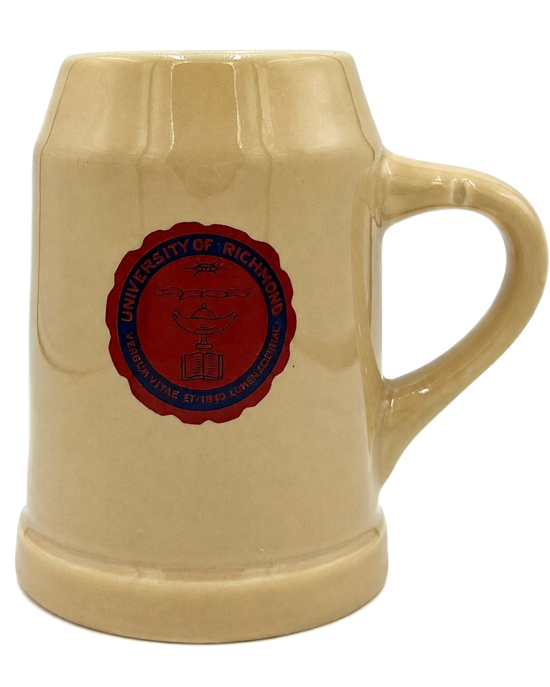 Vintage University of Richmond Virginia Ceramic Mug Stein