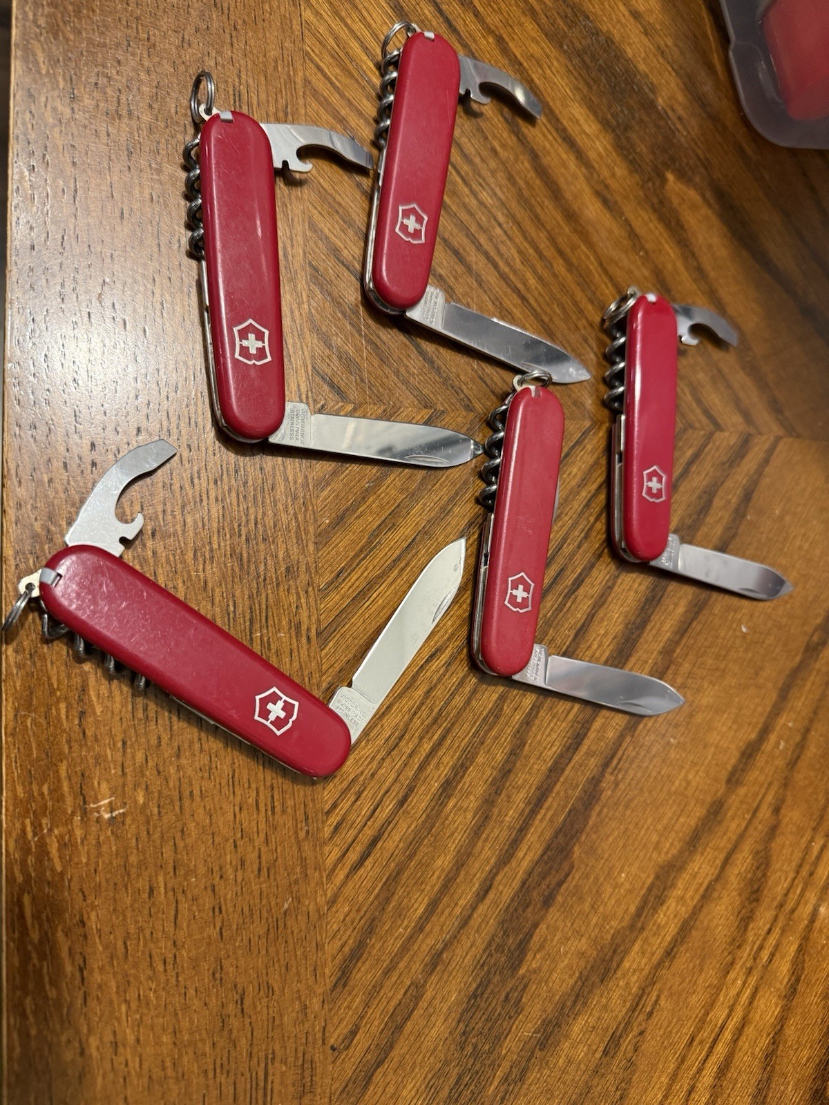 Lot Of 5 Victorinox Waiter 84mm Swiss Army Knife Lot Of 5 Victorinox Waiter 84mm Swiss Army Knife