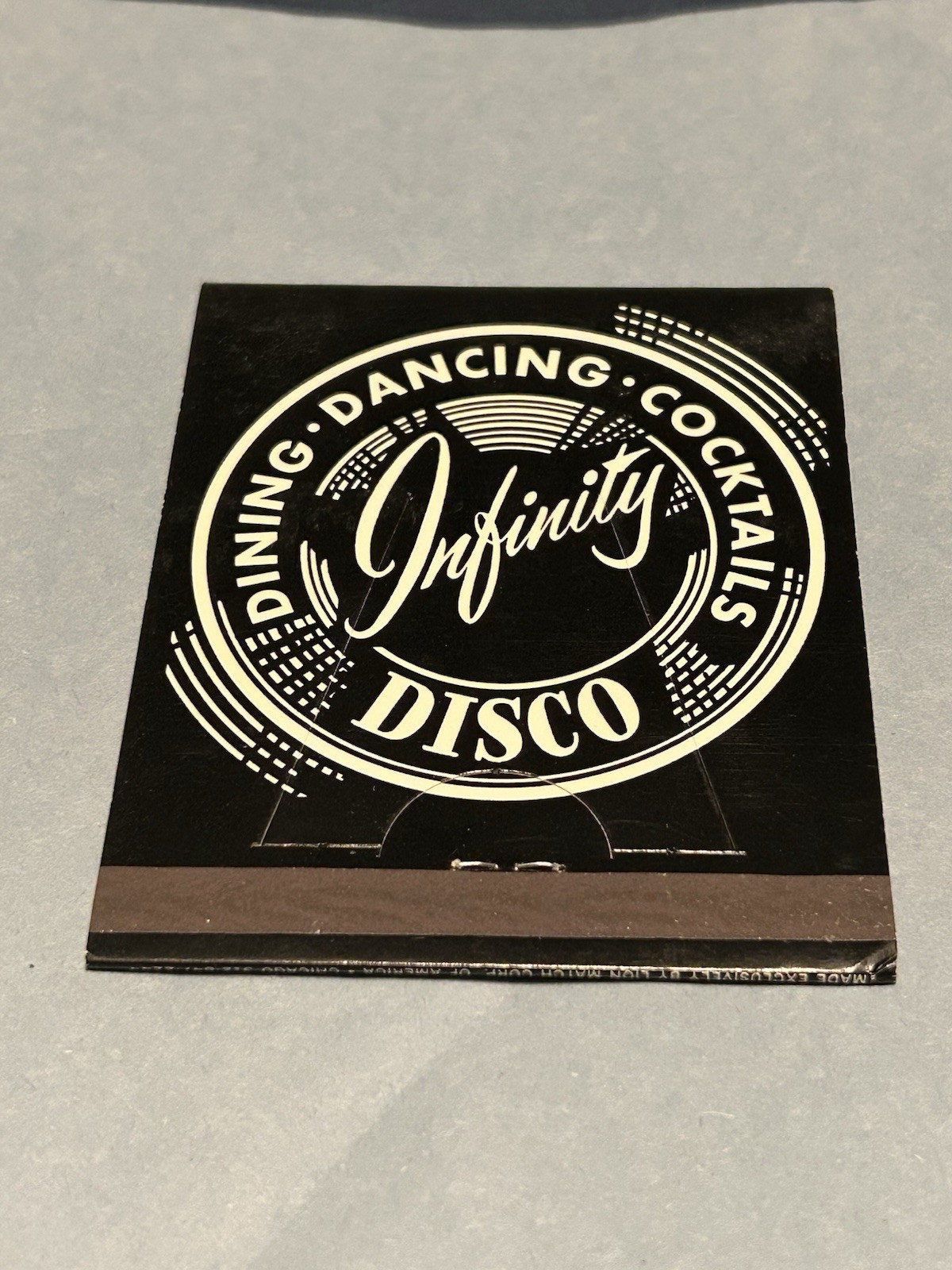 🔥🔥 Rare Full Giant Feature Matchbook - Infinity Disco & Dancing Minnesota 🔥 🔥🔥 Rare Full Giant Feature Matchbook - Infinity Disco & Dancing Minnesota 🔥
