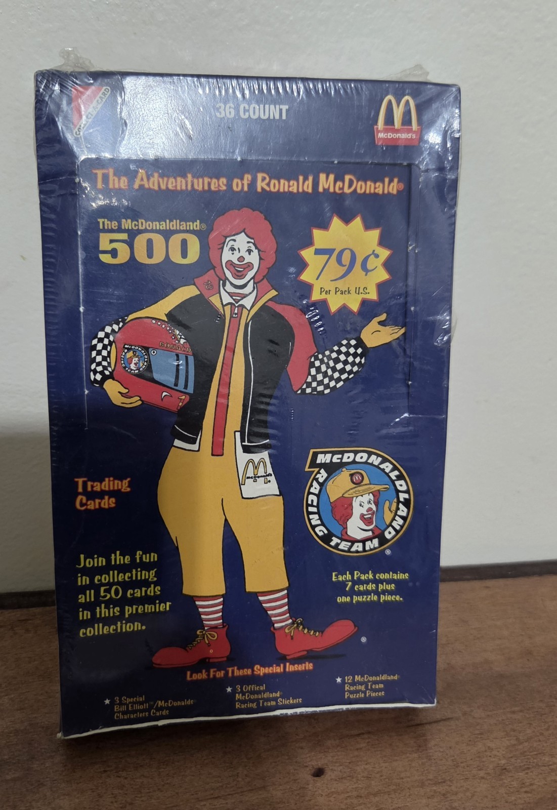 1996 McDonald's The Adventures of Ronald McDonald Trading Card Hobby Box Sealed 1996 McDonald's The Adventures of Ronald McDonald Trading Card Hobby Box Sealed