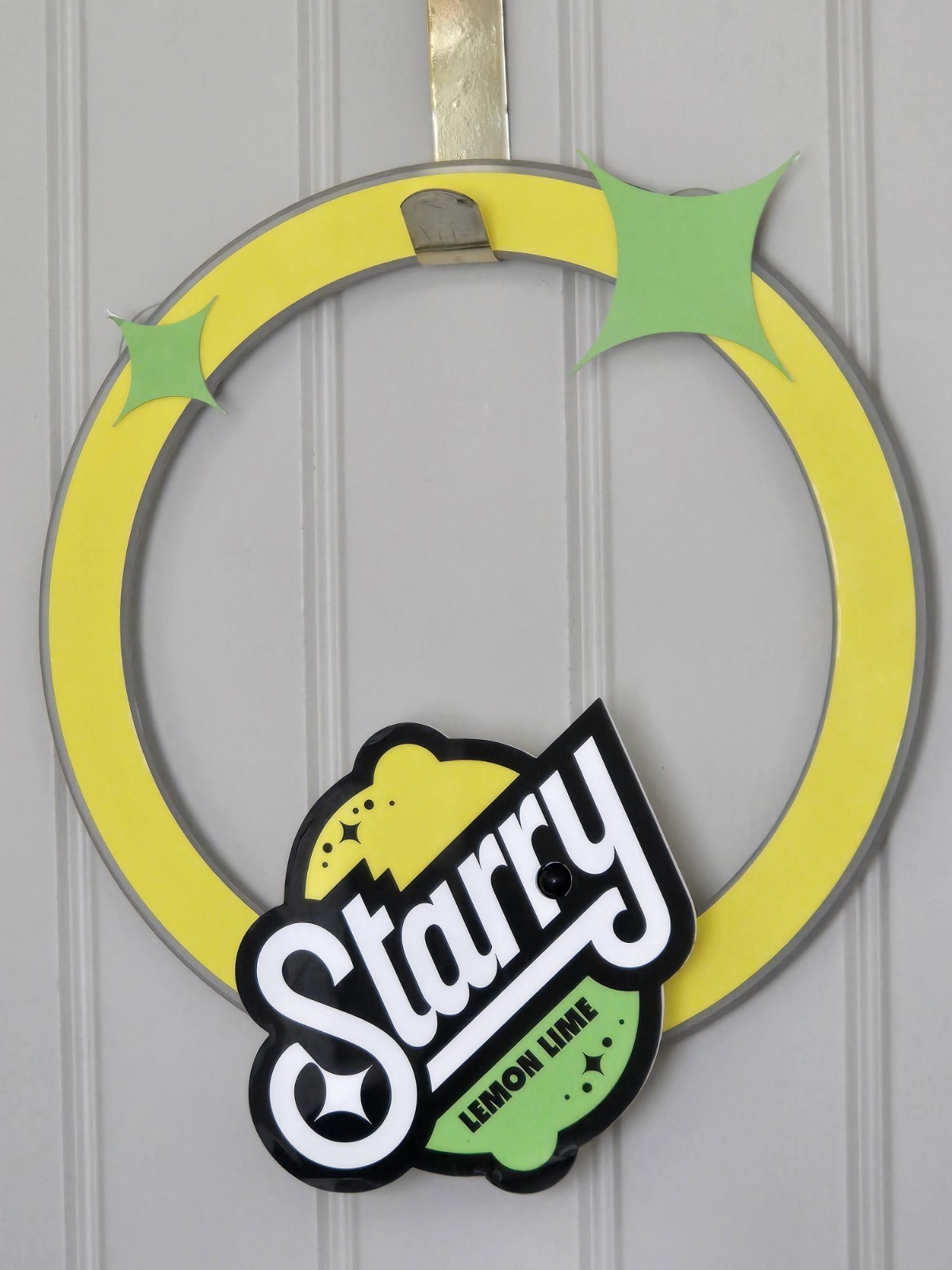 Starry Lemon Lime Advertising Display Light Up Store Sign Starry Lemon Lime Advertising Display Light Up Store Sign
