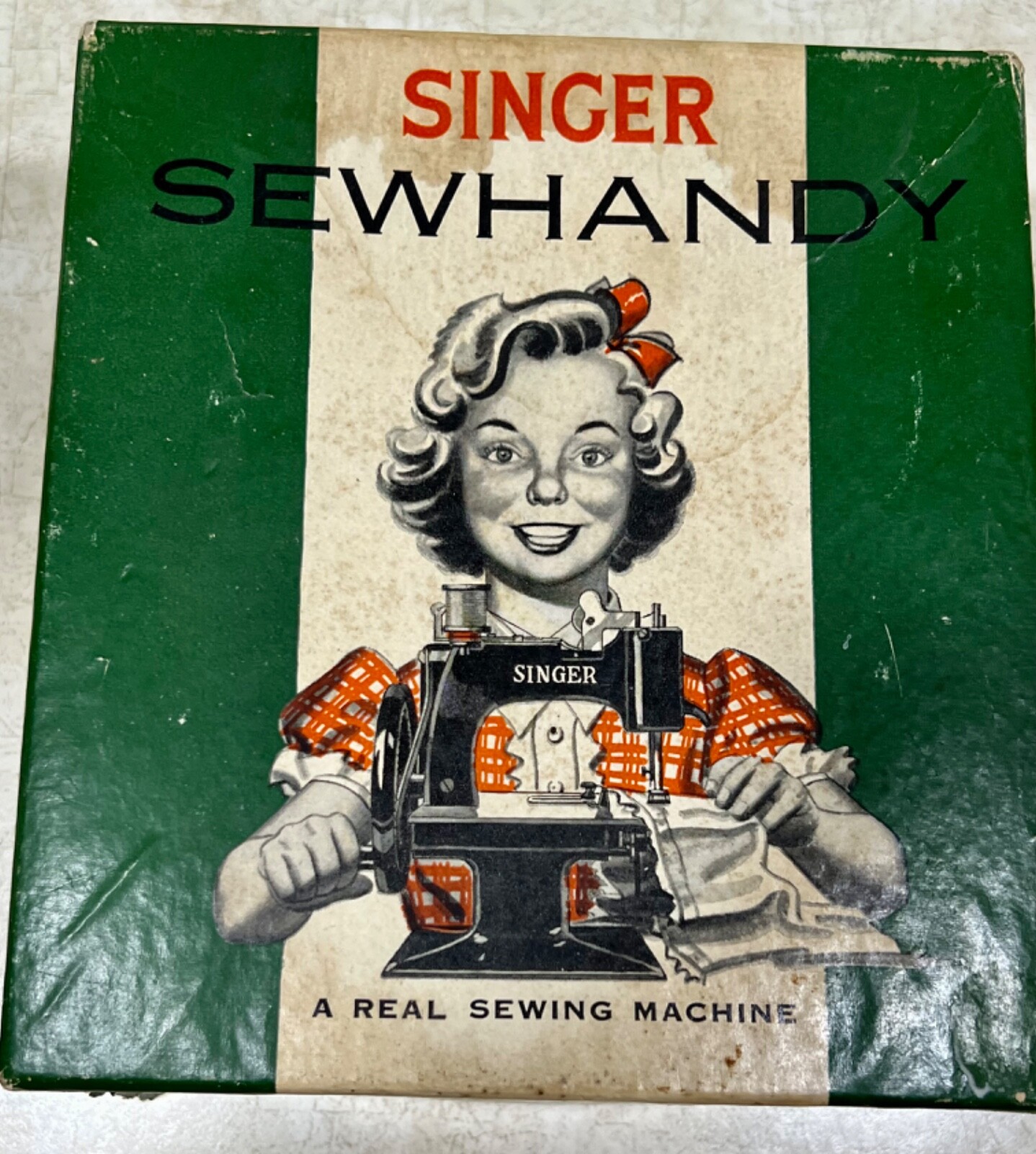 Singer Sewhandy Model 20 VINTAGE With Original Box 1953 Great Condition