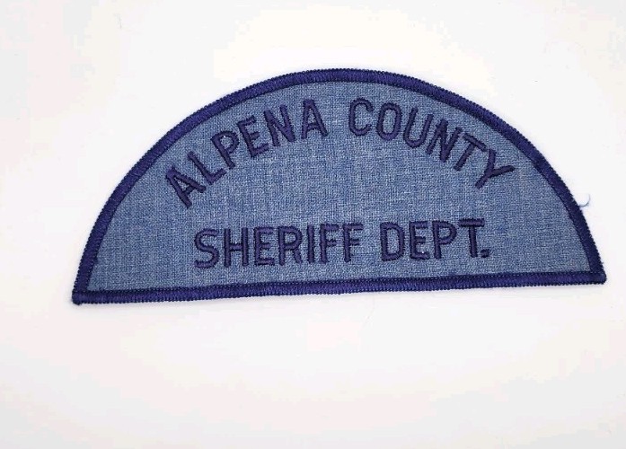 Vintage Alpena County Sheriff Dept Patch OBSOLETE Vintage Alpena County Sheriff Dept Patch OBSOLETE