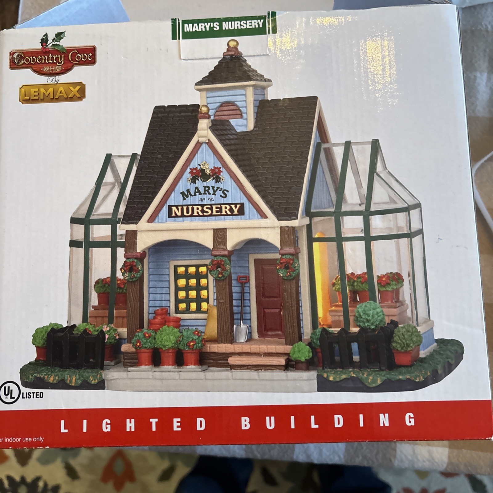 Lemax Village Mary's Nursery 2014 Collection Item 45755 Brand New