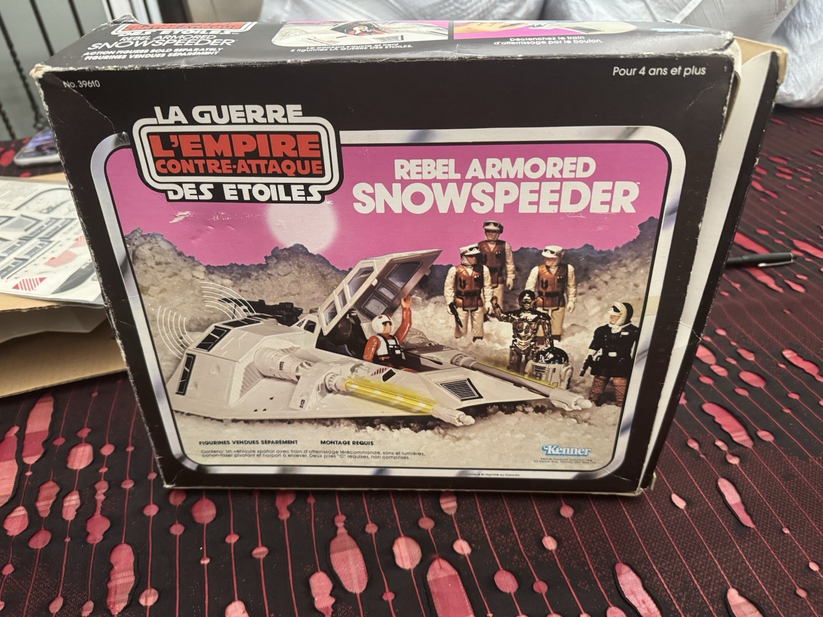 Vintage Star Wars ESB Rebel Snow speeder Luke Skywalker Unused Bi Logo Box Vader Vintage Star Wars ESB Rebel Snow speeder Luke Skywalker Unused Bi Logo Box Vader