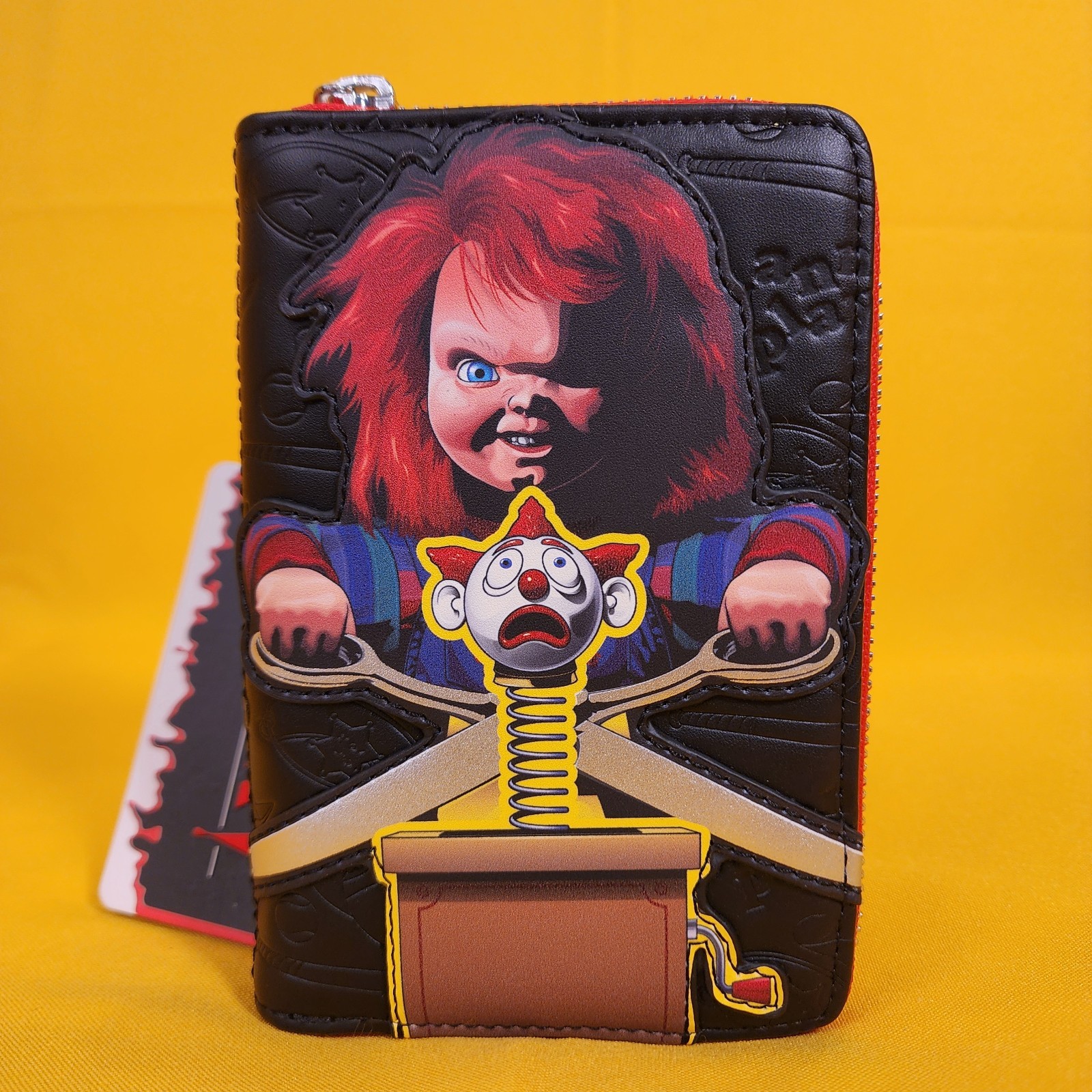 Loungefly Chucky Childs Play Clown Cosplay Zip Around Wallet Horror Halloween