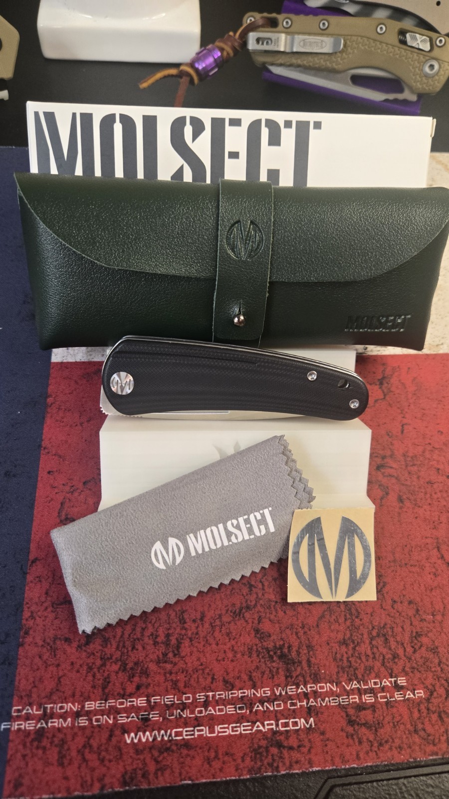 Molsect Orbit M1066NN Folding Knife Black G10 14C28N Drop Point Plain Satin Molsect Orbit M1066NN Folding Knife Black G10 14C28N Drop Point Plain Satin