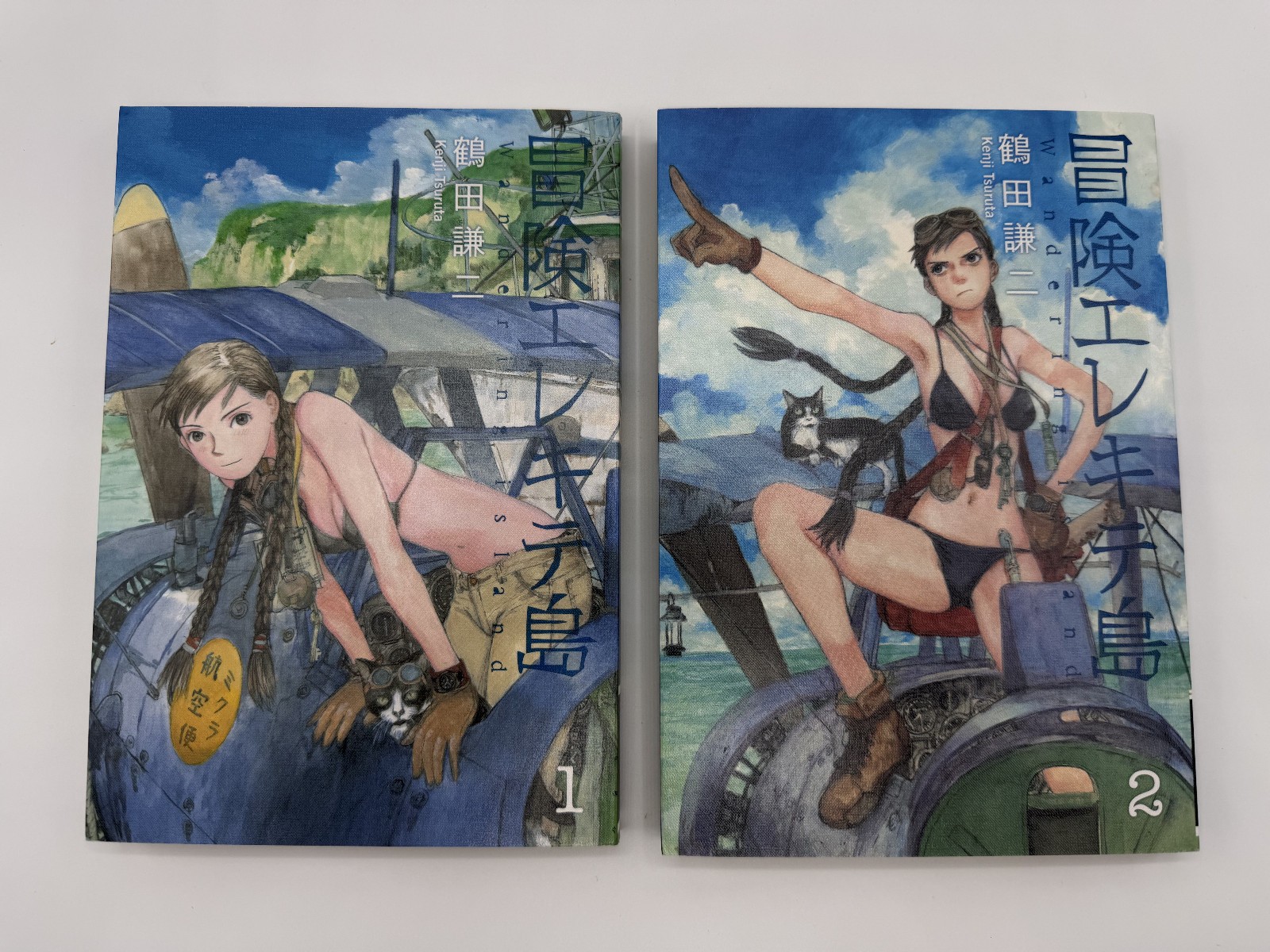 OOP Wandering Island Manga Set Kenji Tsuruta Emanon Volume 1 and 2 Dark Horse OOP Wandering Island Manga Set Kenji Tsuruta Emanon Volume 1 and 2 Dark Horse