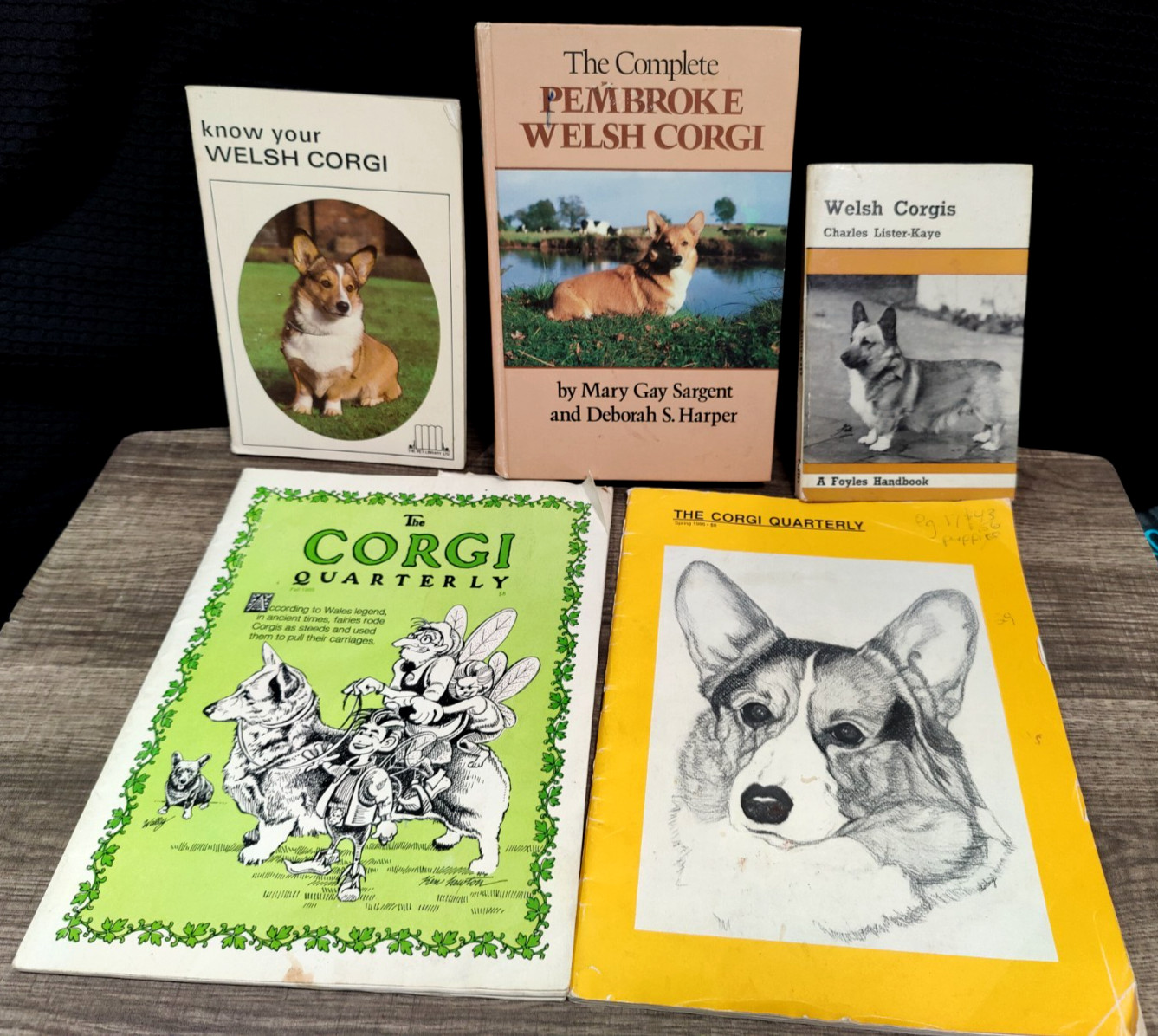Corgi Books & * *RARE ** Magazine Lot | Pedigree History Vintage Corgi Books & * *RARE ** Magazine Lot | Pedigree History Vintage