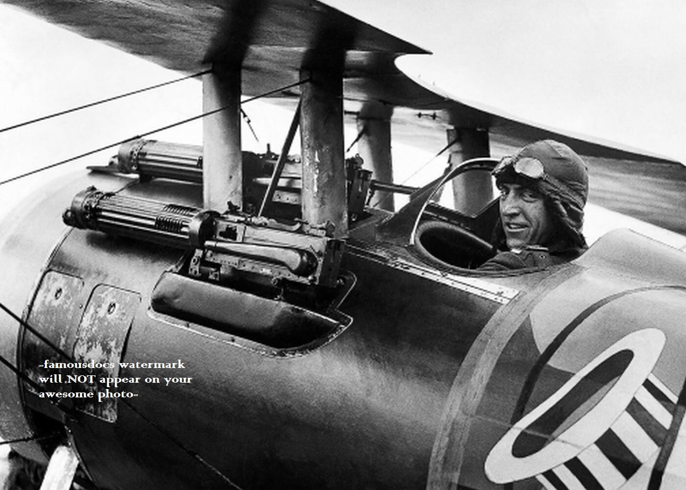 Eddie Rickenbacker PHOTO Best US Fighter Ace WWI Hero Pilot Medal of Honor