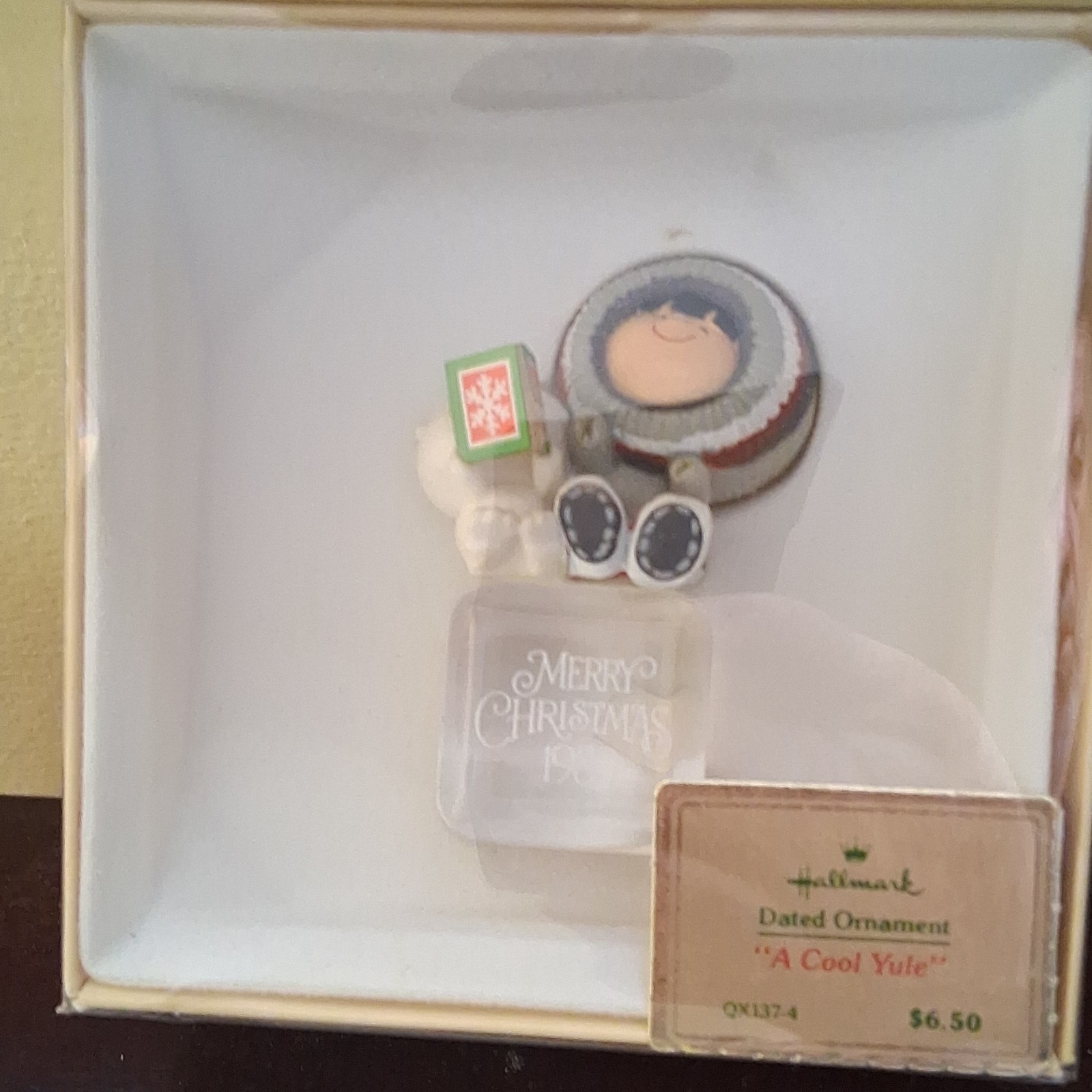 Hallmark Ornament 1980 FROSTY FRIENDS COOL YULE  - QX137-4